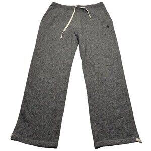 Men's Polo Ralph Lauren Fleece Sweatpants 28" Size Medium Heather Grey